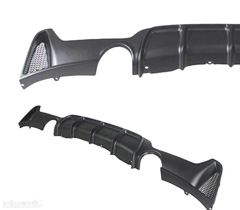 DIFUSOR TRASEIRO BMW F32 F33 F36 LOOK M PERFORMANCE ABS - 3