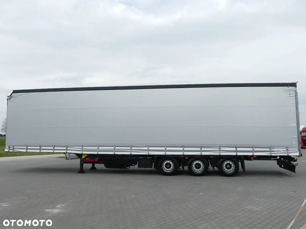 Schmitz Cargobull FIRANKA / MEGA / IDEALNY STAN / OŚ PODNOSZONA / - 3