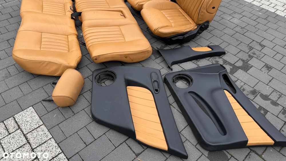 Alfa Romeo 156 Sedan Komplet Skóry Fotele Kanapa EU Tapicerka Podgrzewane - 5