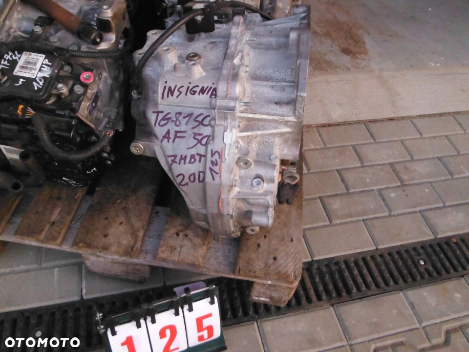 SKRZYNIA OPEL INSIGNIA 2.0 DIESEL TG81SC AF50 7MBT - 1