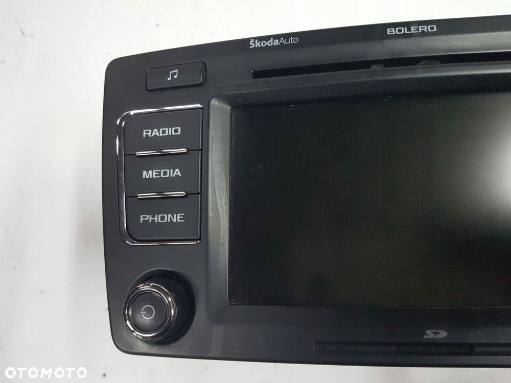 SKODA YETI 5L 09-13r RADIO CD MP3 BOLERO 1Z0035156F - 3