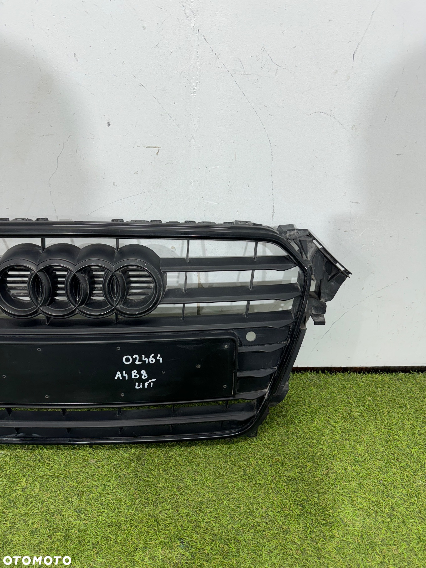 Grill Atrapa Audi A4 B8 Lift S-Line 8K0 Czarny - 3