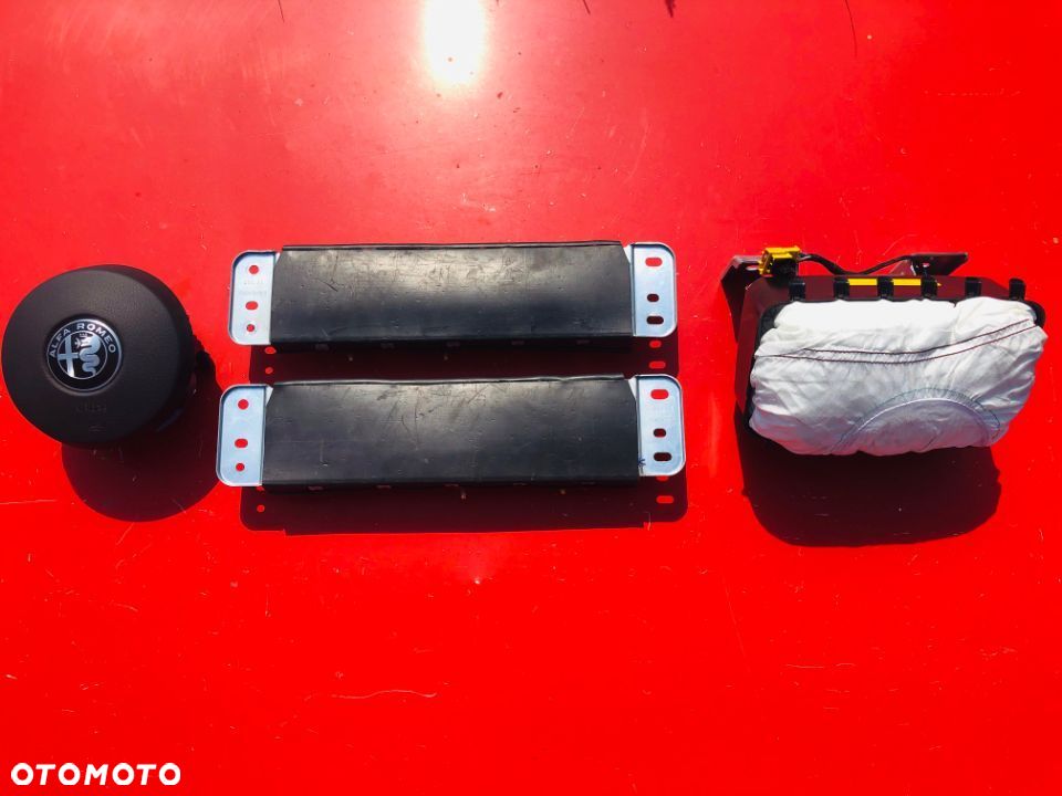 ALFA ROMEO STELVIO DESKA KONSOLA KOKPIT PULPIT PÓŁKA PARAPET PODUSZKI AIRBAG PASY naprawa SKÓRA EU ! - 8