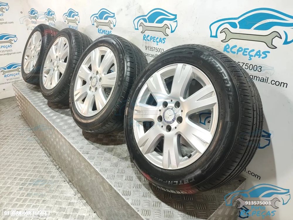Jantes 16" | 5x112 - Originais Mercedes Benz - 7J | ET43 | 5 x 112 - 205 55 16 | Pneus | Jante | A2044012602 | 2044012602 | 16 Polegadas | Conjunto - 1