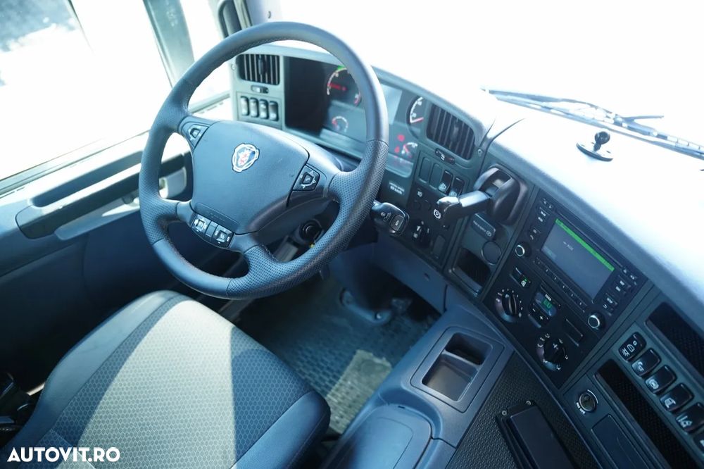Scania P 280 / 4X2 / BASCULĂ + HDS HMF 635 K2 / RADIOCOMANDĂ / ROTATOARE / EURO 6 / - 31