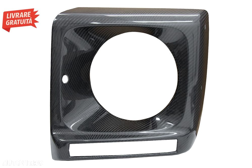 Carcasa faruri Fibra de Carbon Mercedes G-class W463 (1989-2018) G65 Design- livrare gratuita - 2