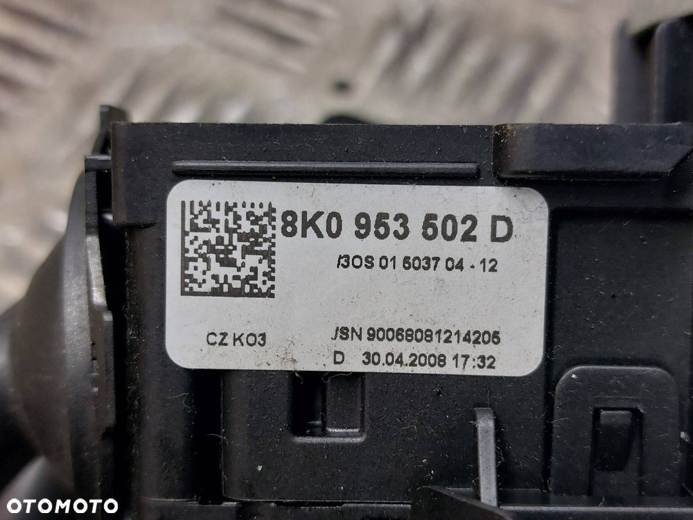 MANETKA PRZEŁĄCZNIK TAŚMA AIRBAG AUDI A4 B8 EU 8K0953568E 8K0953502D - 6