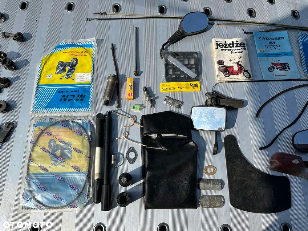 Części Romet Ogar 200 205 Motorynka Błotnik Bagażnik Schowek Tłumnik - 3