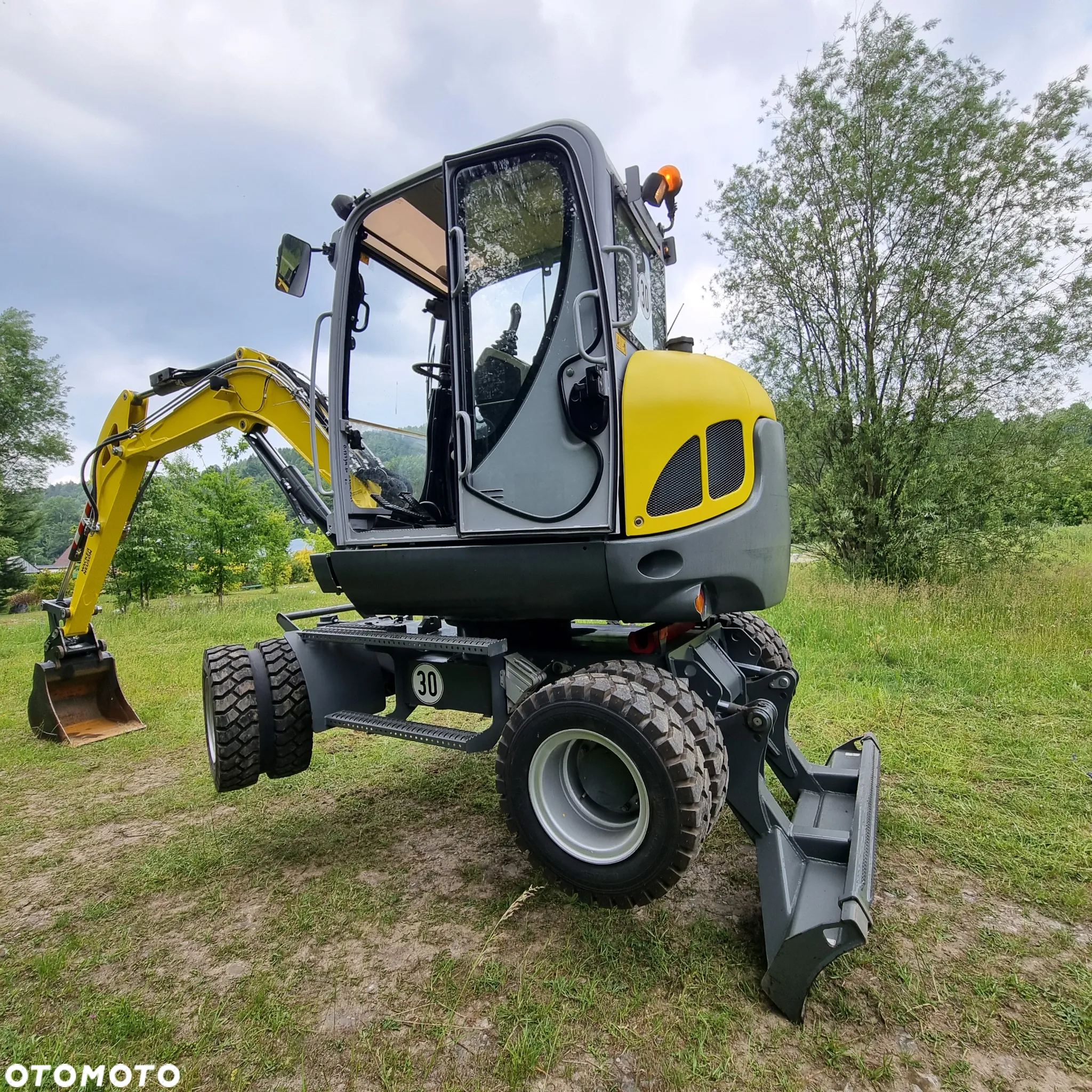 Wacker Neuson 6503-2 wersja7 Koparka kołowa 6,5t Nowe opony tylko 640h jak z Salonu 2015r import Norwegi! - 37