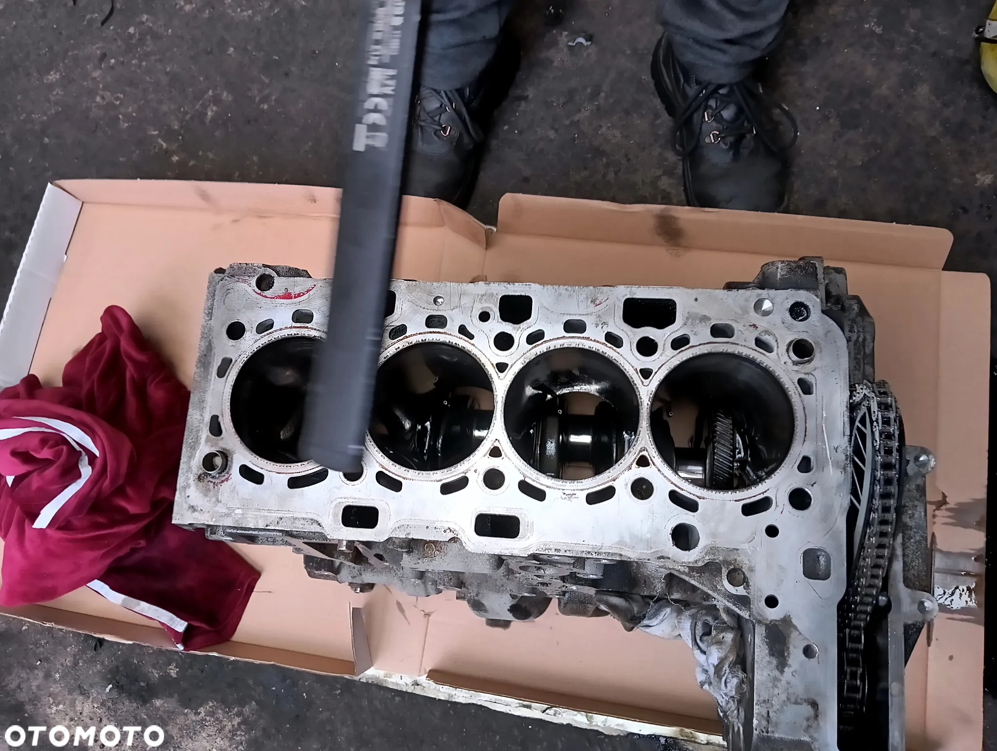bmw f20 f21 f30 2.0d 15r b47d20a blok silnika wal korbowy panewki tloki pompa oleju 851375608 - 7