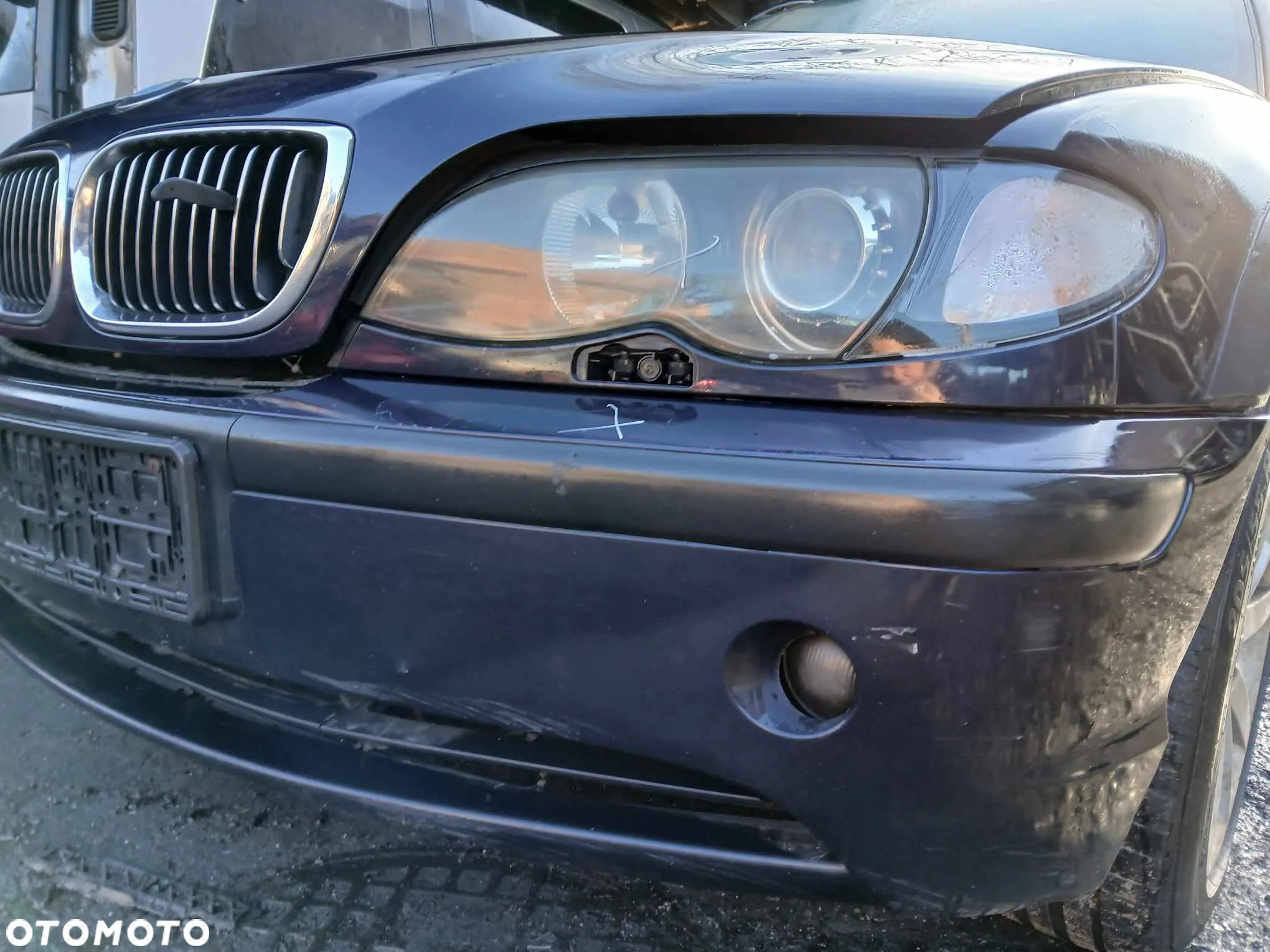 BMW E46 Lift Zderzak przedni kod Orientblau Metallic - 3