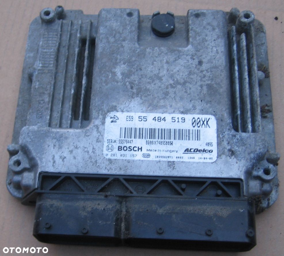 sterownik silnika 1.3 CDTI OPEL CORSA D 55484519 - 1