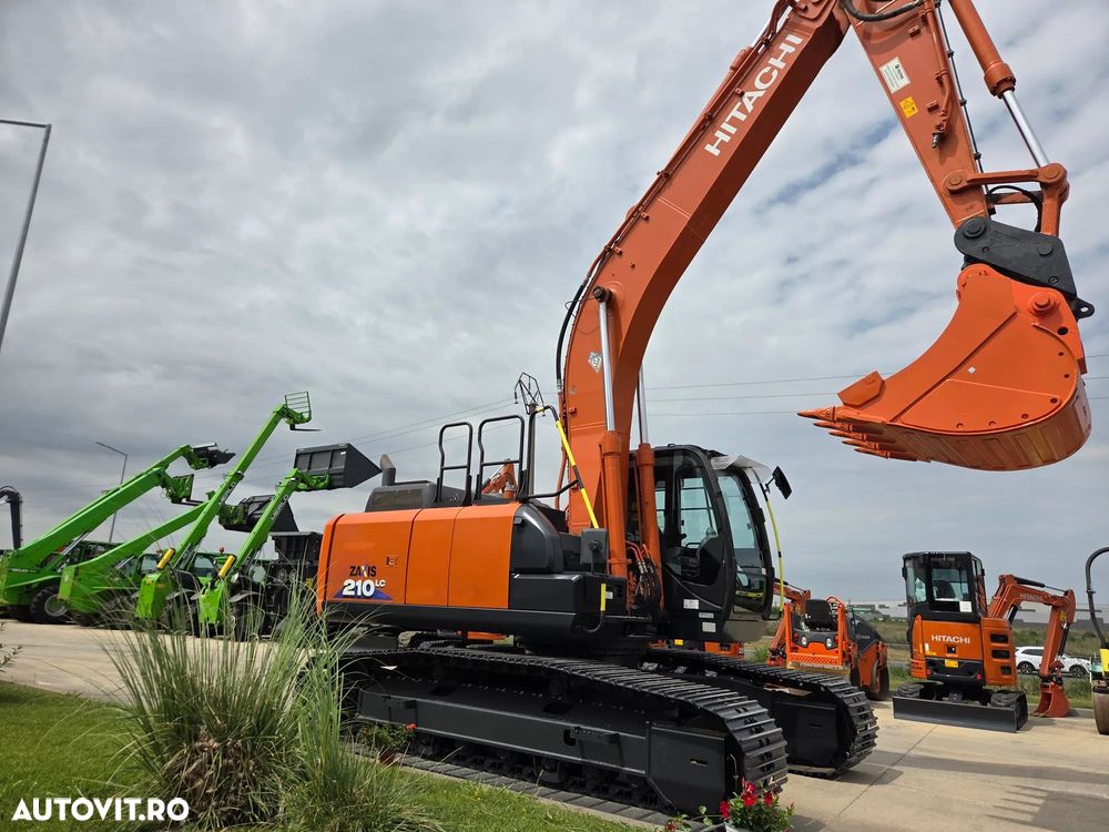 Hitachi ZX210-6, 2021, 2.993h, 23,1 tone, CUPLA RAPIDA+CUPA NOUA 1,3mc, Ad sapare 7m, inst picon, 3 camere, 3 pompe hidraulice, ridica 15t, motor Isuzu 172CP, posibilitate leasing 4 ani, CA NOU-PROMOTIE 104.900 EUR+Tva - 3