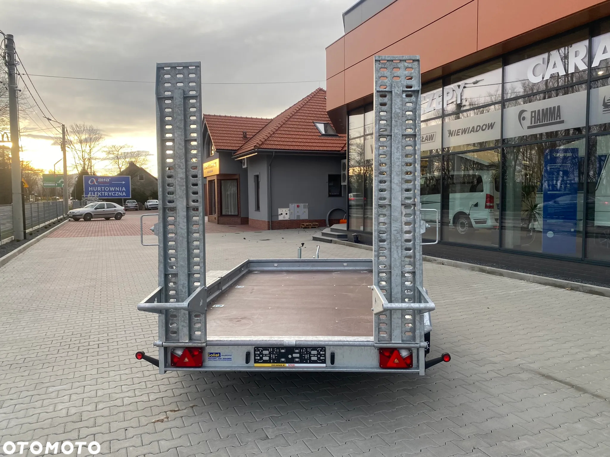 Niewiadów KOPARKA 3500kg pod minikoparki laweta przyczepa - 13