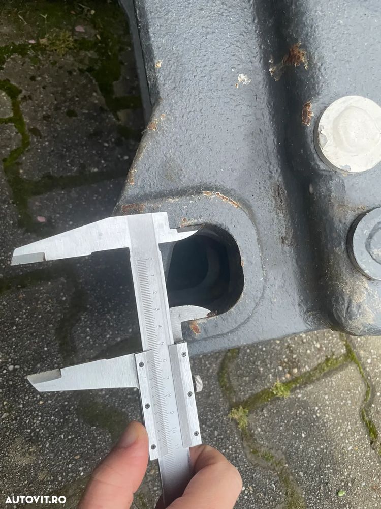 Cupla Rapida Miller pentru excavatoare, Bolt 45mm - 11