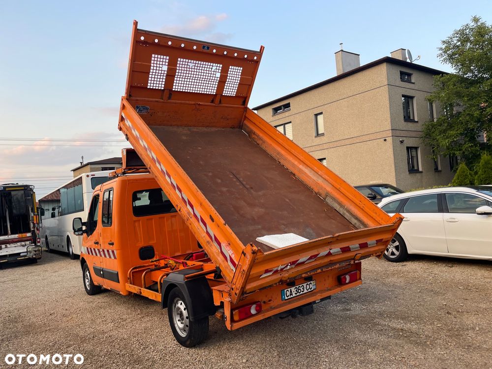 Renault Master wywrotka dubel kabina 7 osób - 8
