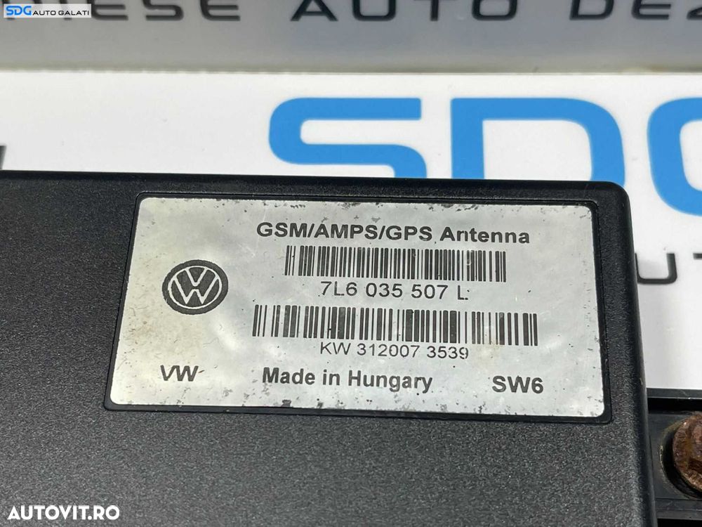 Antena Modul GPS Navigatie Volkswagen Touareg 7L 2006 - 2010 Cod 7L6035507L - 2