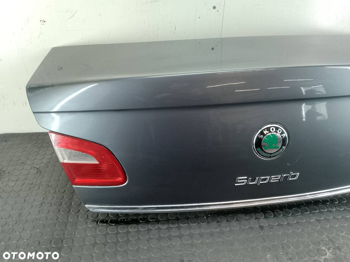 KLAPA BAGAŻNIKA SKODA SUPERB II LF8J SEDAN - 10