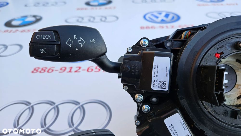 BMW 5 E61 LIFT LCI 2007-2010 Kombi Manetki Przełącznik Zespolony Taśma Kaseta sprzęgacza obrotowego Pająk 6976394 9170226 - 9