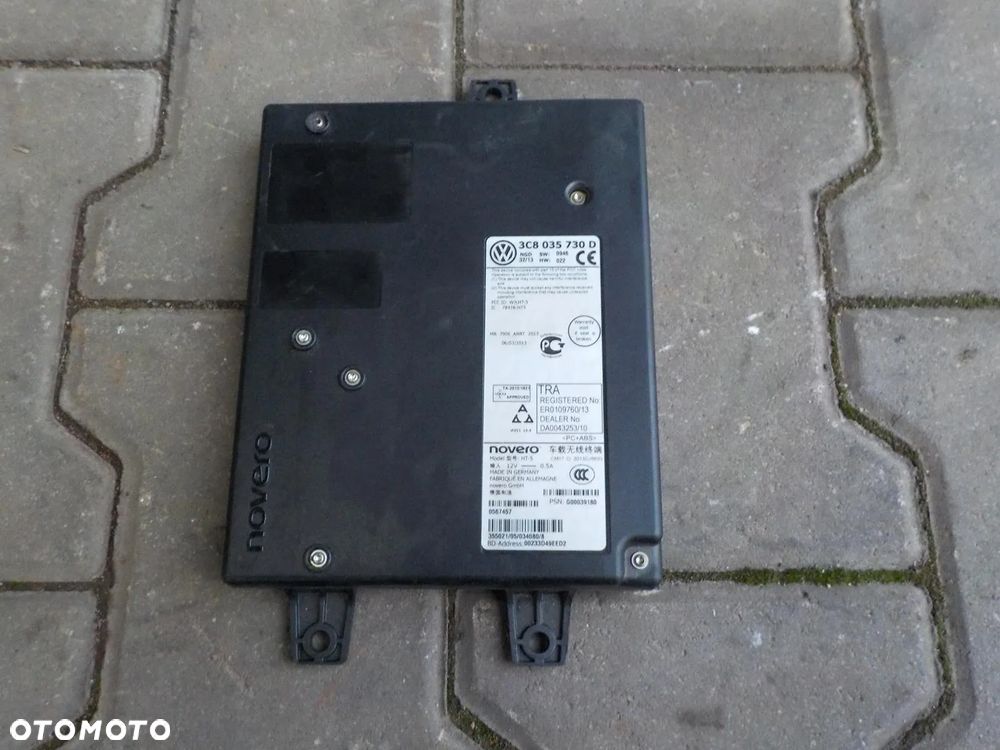 VW T5 MODUŁ STEROWNIK BLUETOOTH 3C8035730D - 1