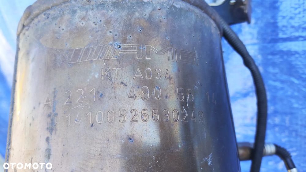 KATALIZATOR LEWY PRAWY SONDA LAMBDA WYDECH KOMPLET A2214905514 A2214905614 KTA034 KT A034 MERCEDES CL W216 CL63 W221 S63 6.3 AMG M156 - 6
