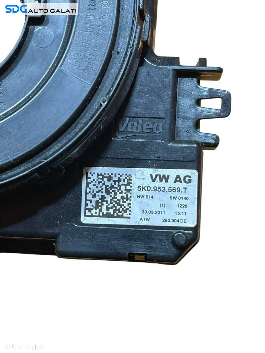 Banda Spira Spirala Panglica Volan Volkswagen EOS 2006 - 2015 Cod 5K0953569B [B3843] - 3