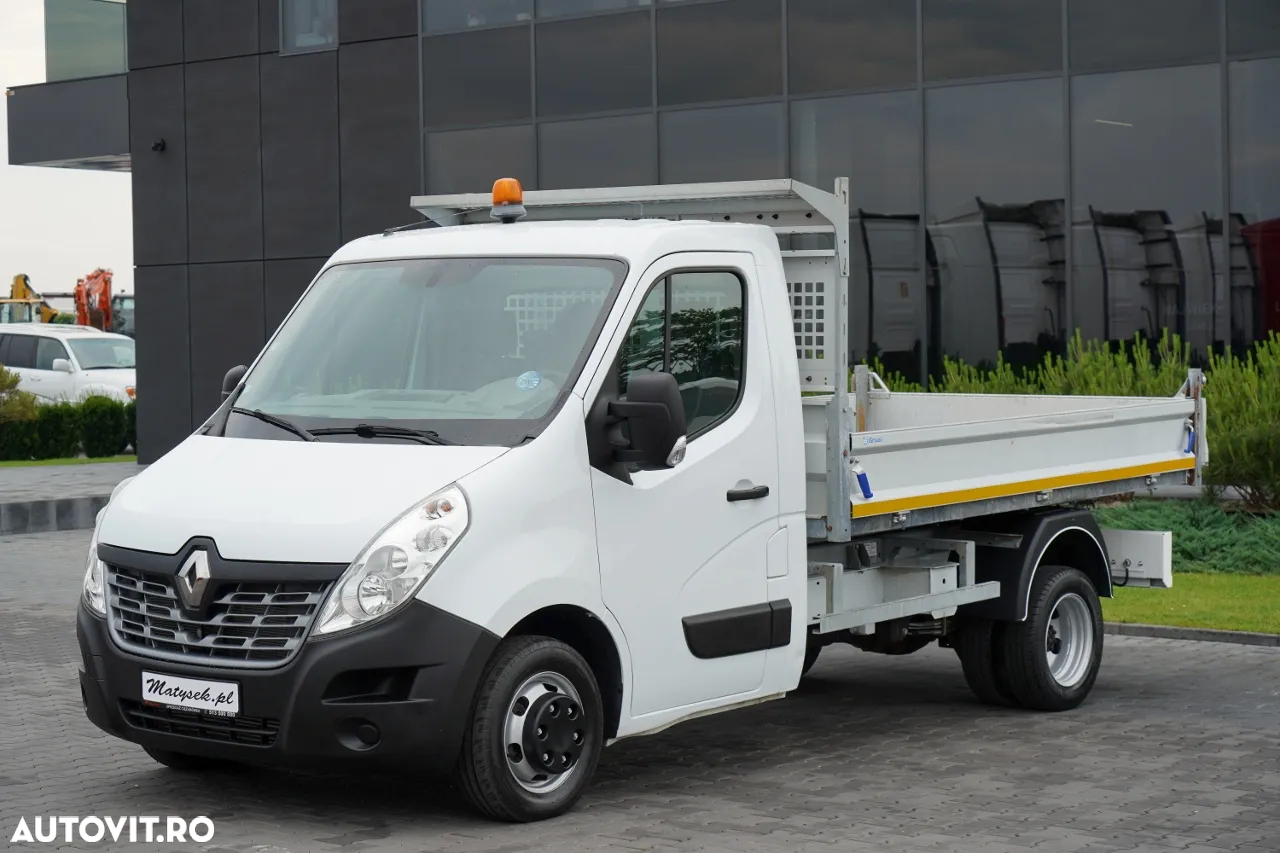 Renault MASTER / BASCULĂ / 130 CP / MANUALĂ / 3 LOCURI / IMPORTAT - 10