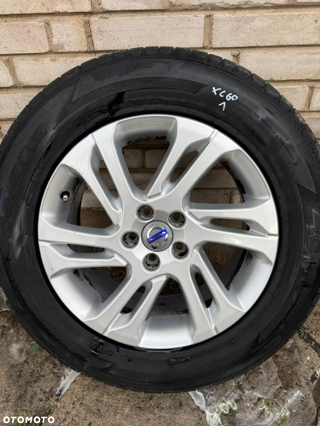 KOŁO FELGA 235/65 R17 VOLVO 7.5X17 ET55 5X108 31429693 - 6