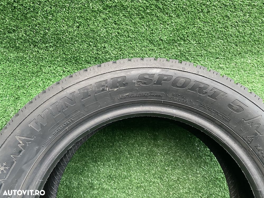 Set 4 anvelope Iarna 205 55 16 91T Dunlop Winter Sport 5 Dot 3119 - 5