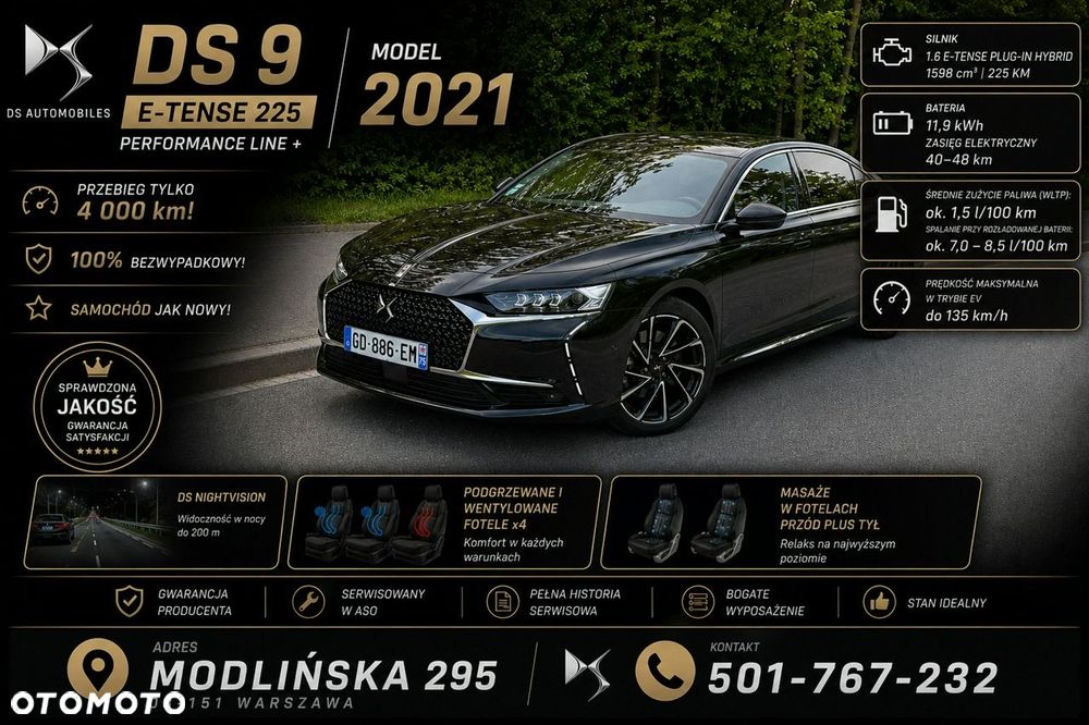 DS Automobiles DS 9 1.6 E-Tense Rivoli +