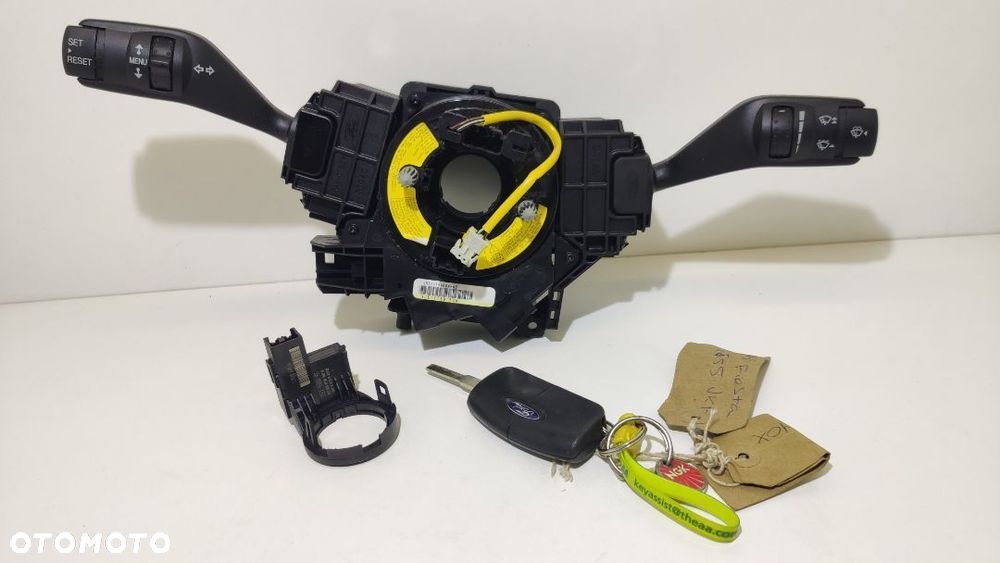 PRZEŁĄCZNIK ZESPOLONY IMMOBILIZER KLUCZYK FORD FOCUS MK2 4M5T-14A664-AB - PAJĄK ORYGINAŁ WYSYŁKA! - 1