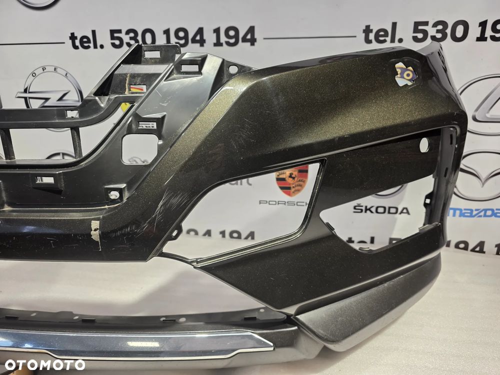 NISSAN X-TRAIL T32 LIFT 17- ZDERZAK PRZEDNI PRZÓD NA SPRYSKI + 4xPDC + LISTWA CHROM NR 620226FR0H NR AUKCJI NZ2044 - 8