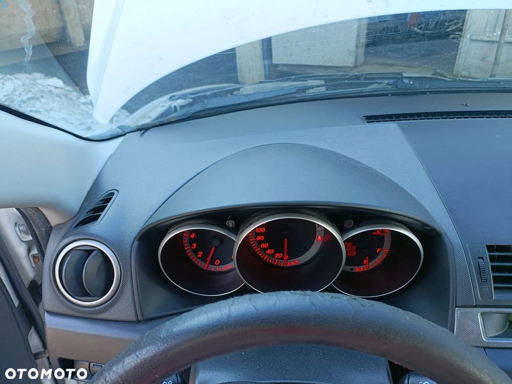 MAZDA 3 I BK 03-06 2005 r. SPORT deska rozdzielcza + pasy lewy i prawy przód + moduł + AIRBAG * - 2