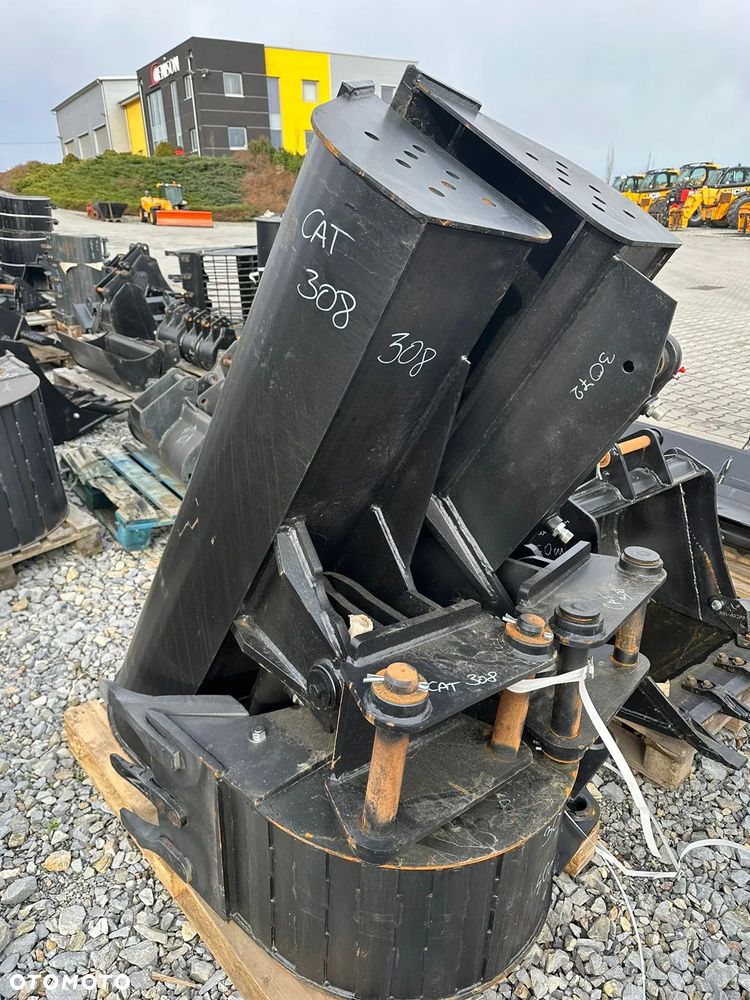 Łyżka skarpowa hydrauliczna CAT 308 Caterpillar z sworznie, węże - 4