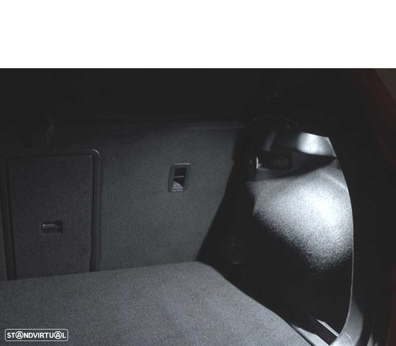 KIT COMPLETO DE 12 LAMPADAS LED INTERIOR PARA VOLKSWAGEN VW POLO MK4 9N 9N3 02-09 - 5