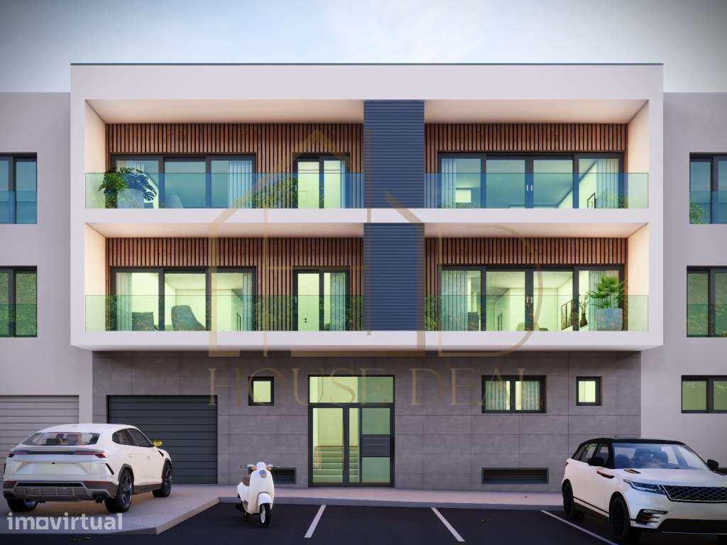 MODERNO Apartamento T1 com terraço no Pinhal do General. Fernão Ferro - Grande imagem: 5/15