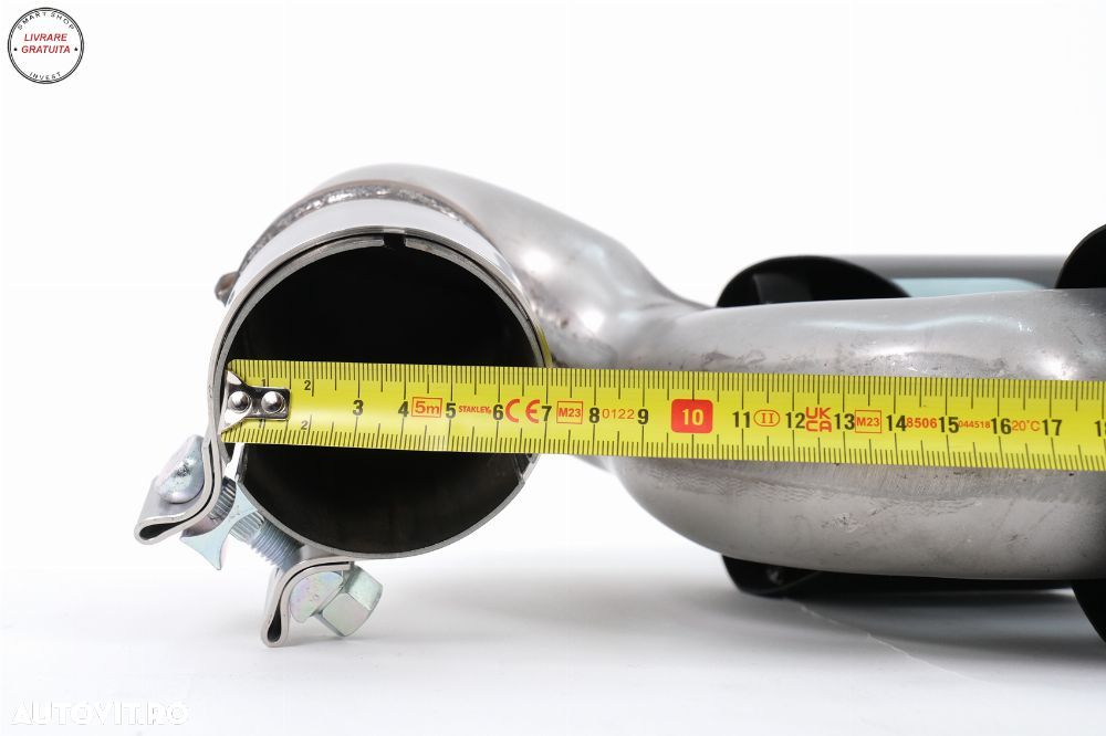 Ornamente EvacuareTobe Duble BMW X5 G05 X6 G06 X7 G07 40i M-Package (2018-up) Negr- livrare gratuita - 12