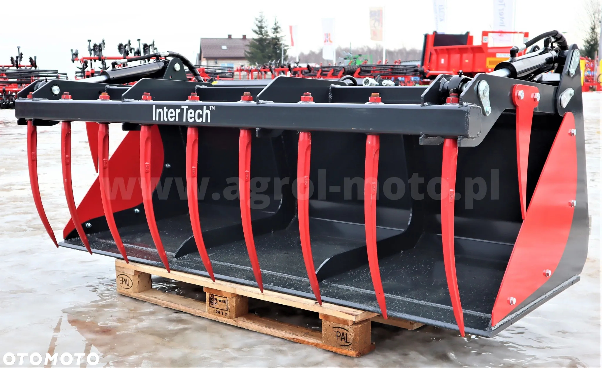 Widło-krokodyl INTER-TECH 1.5m 1,8 m; łyżka/chwytak/paleciak - 13