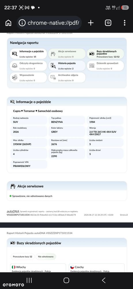 Cupra Terramar 2.0 TSI 4Drive VZ DSG - 34
