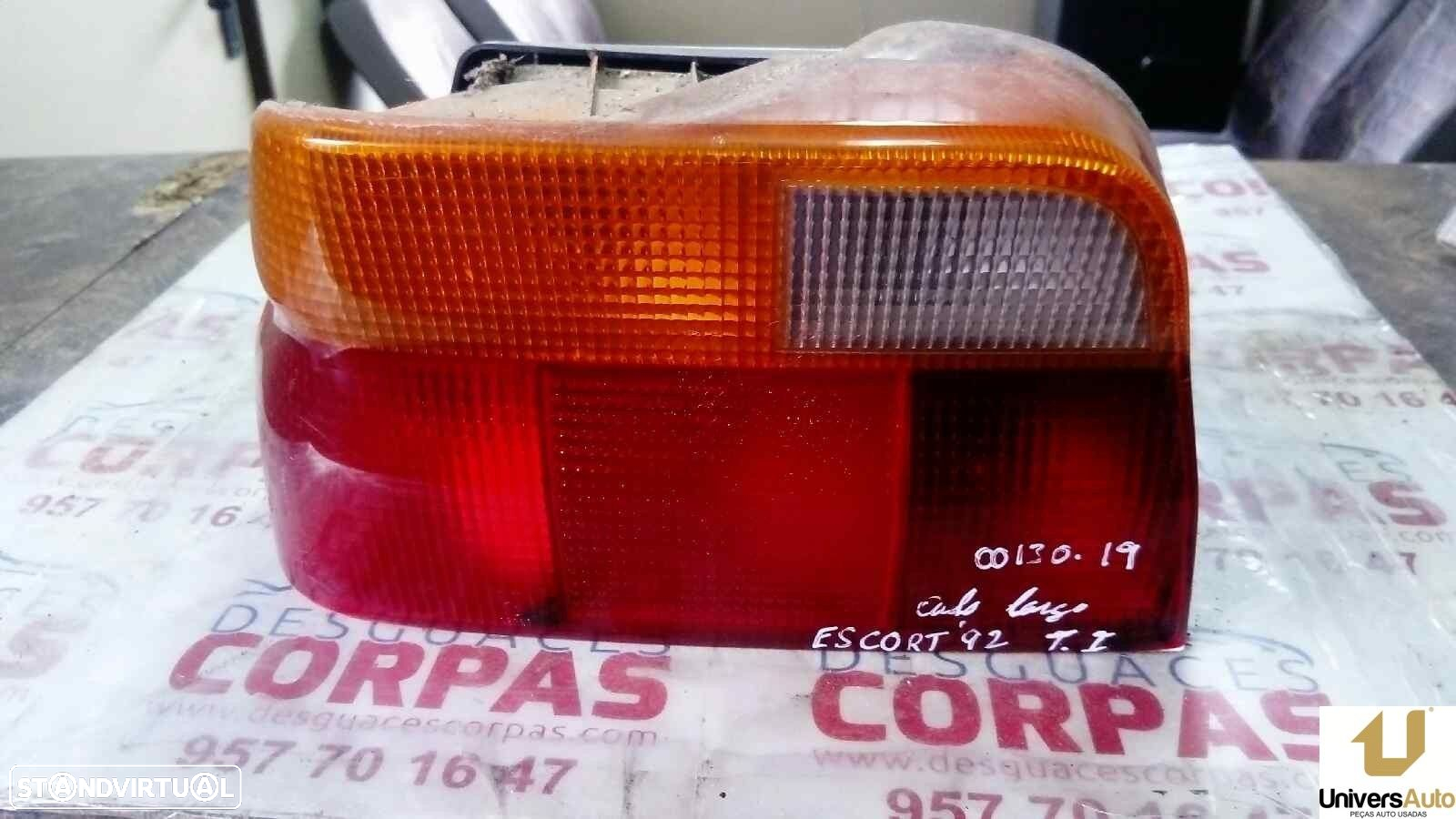 FAROLIM TRASEIRO ESQUERDO FORD ESCORT IV 1992 - - 3