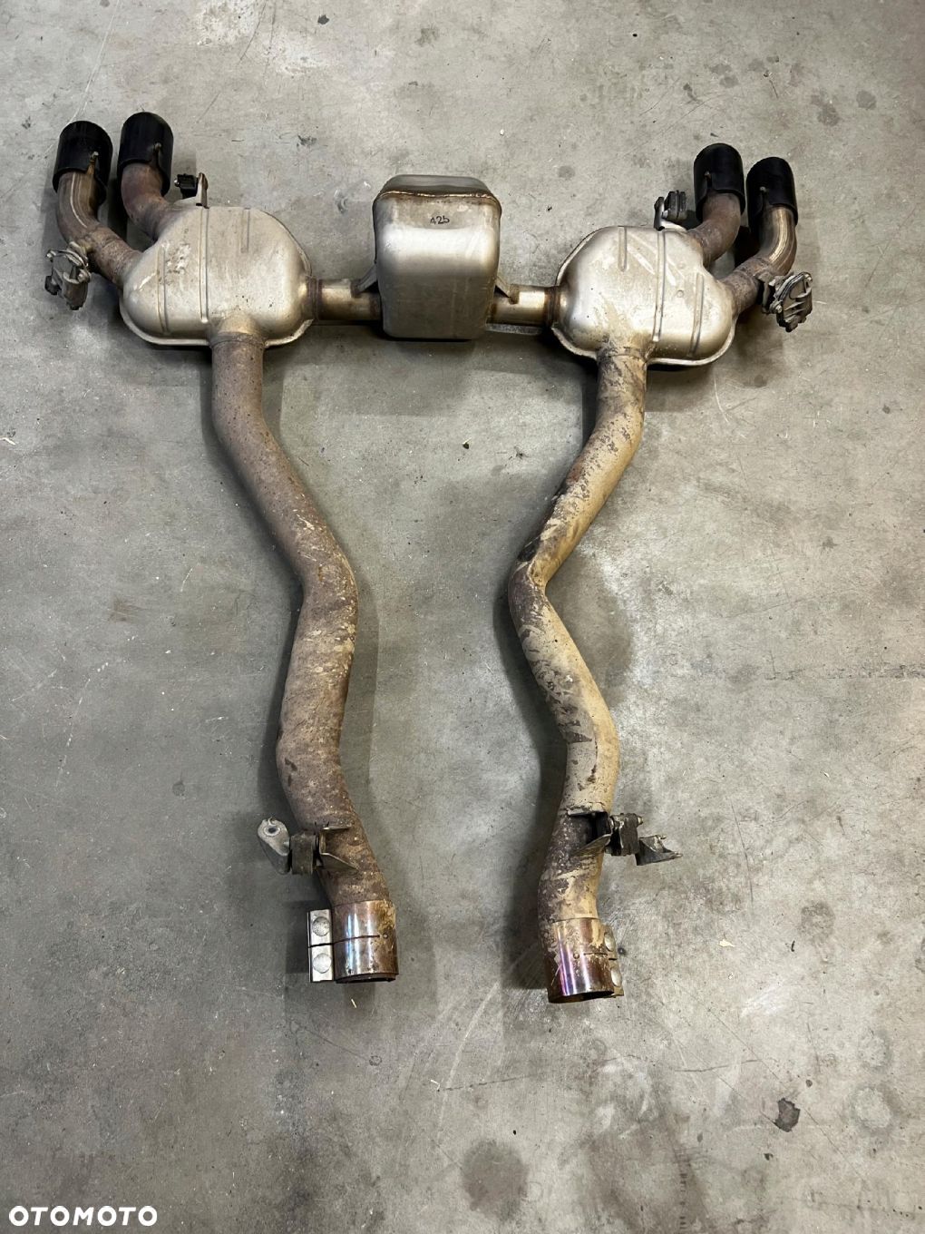 TŁUMIK RURA WYDECHOWA WYDECH TYŁ KOŃCOWY BMW M5 F90 M8 F91 F92 - 1