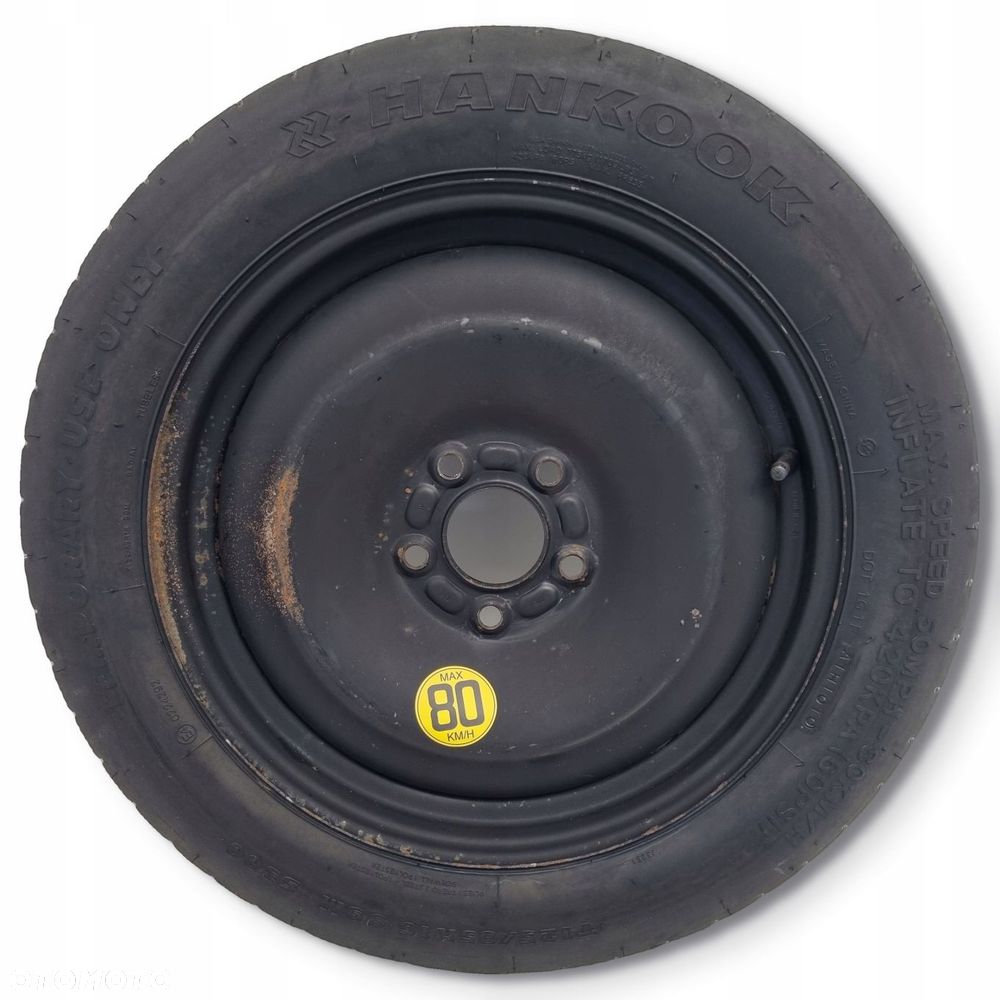 KOŁO DOJAZDOWE Ford C-Max Focus Mk2 II 125/85 R16 5x108 1S71MH dojazdówka - 1