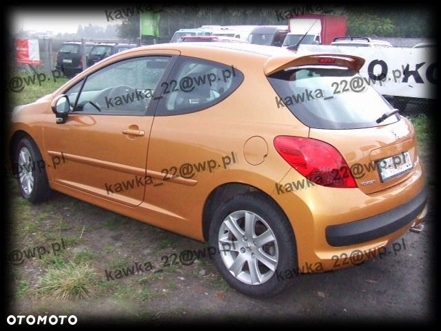 PEUGEOT 207 SPOILER LOTKA SPOJLER NA KLAPĘ PODKŁAD - 8