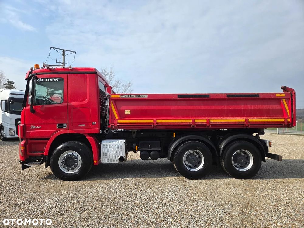 Mercedes-Benz ACTROS 2644 / 6X4 / 3 STRONNY KIPER MEILLER  / RETARDER - 8