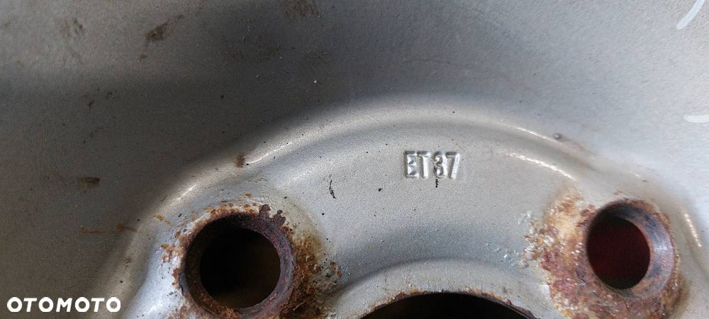 FELGI STALOWE CENA ZA SZTUKĘ FELGA FIAT 5,5JX14 ET37 4X98 - 5