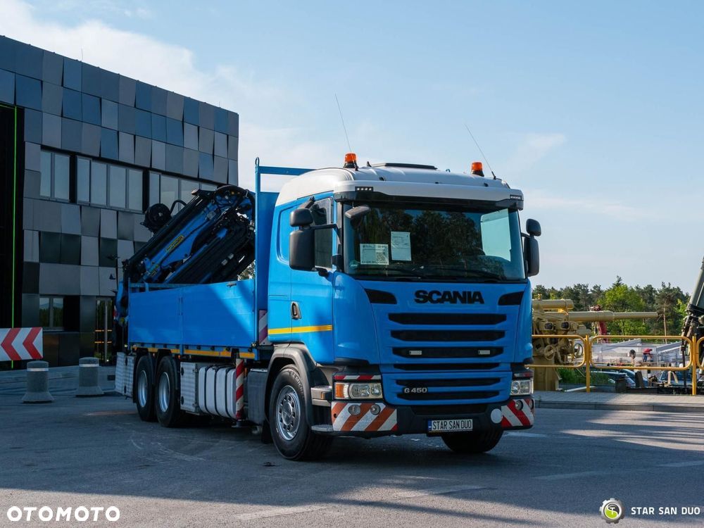 Scania G450 6x4 PALFINGER PK 42002 SH HDS Żuraw Fly Jib Wciagraka - 14