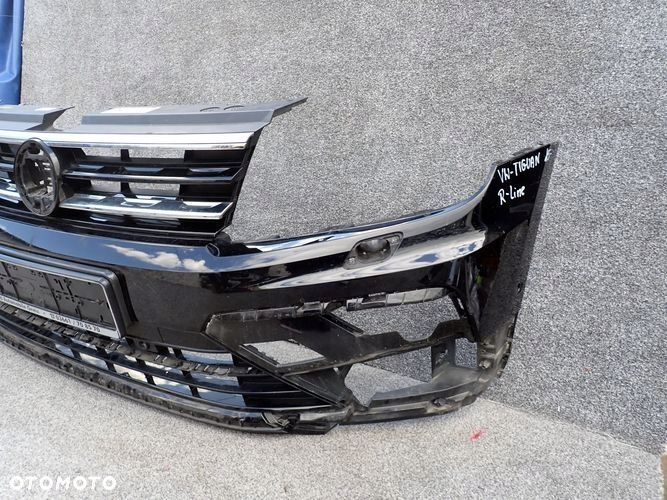 VW TIGUAN II R-LINE 15- zderzak przedni przód - 5