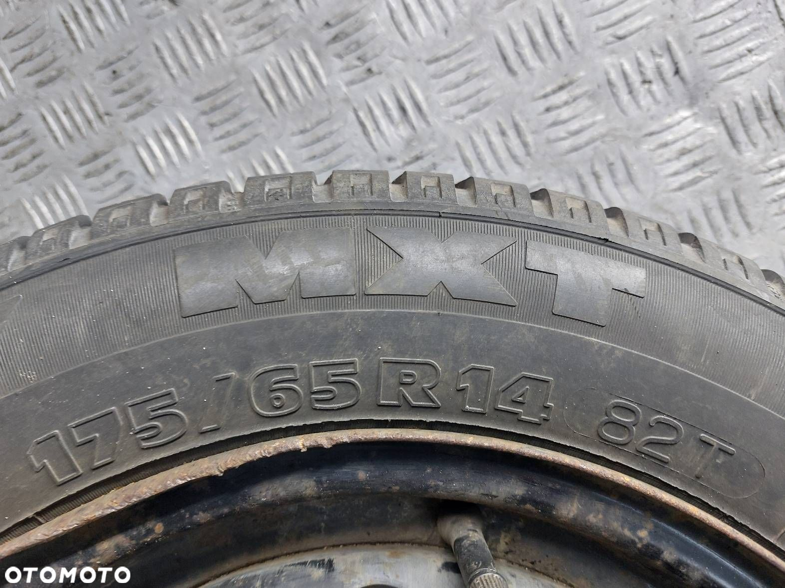 KOŁO OPONA FELGA ZAPAS 4X100 5,5Jx14 FI56,6 175/65R14 OPEL ASTRA F - 6