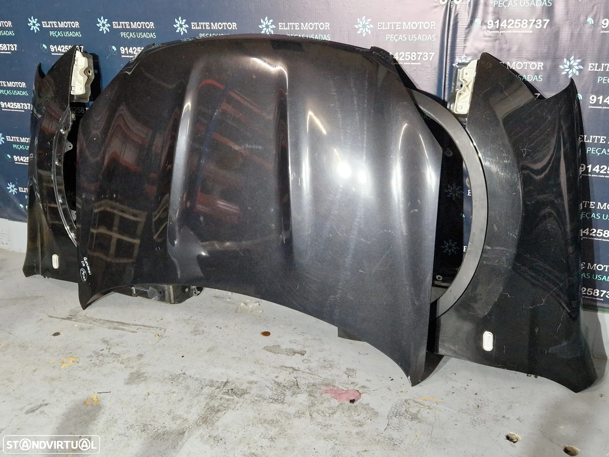 Frente completa usada NISSAN QASHQAI J10 2.0 DCI XENON parachoques capot guardalamas oticas - 11