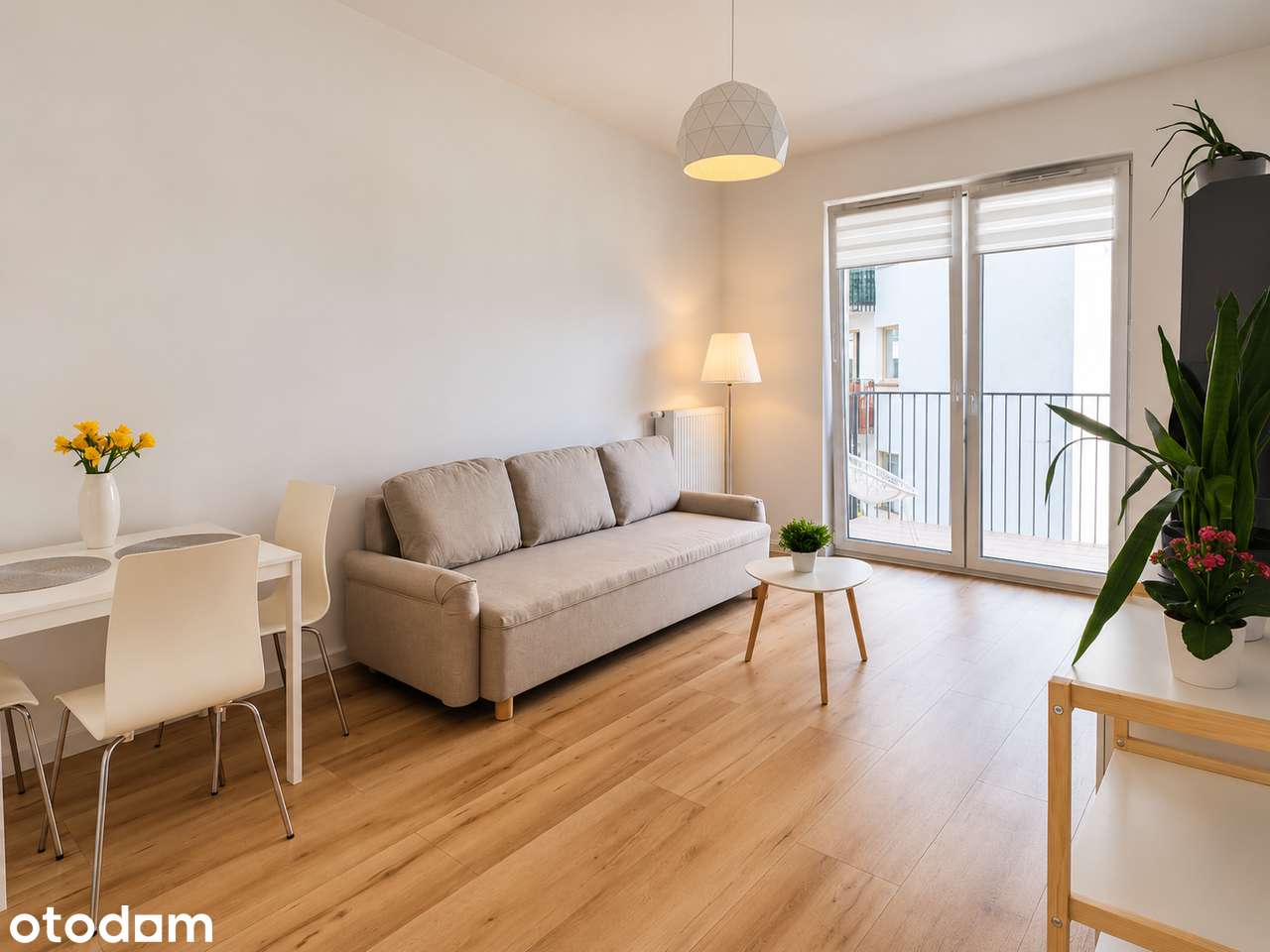 Nowoczesny apartament z balkonem | Wola Skwer | 42 m²